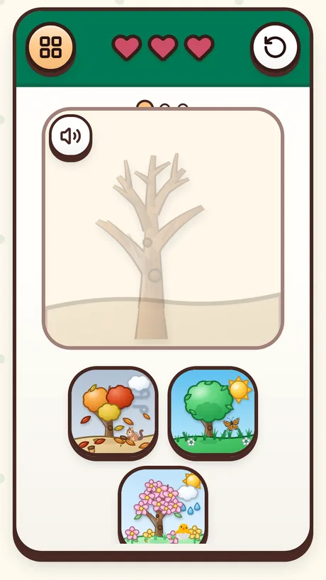 One tree, and a whole year to build, season by season